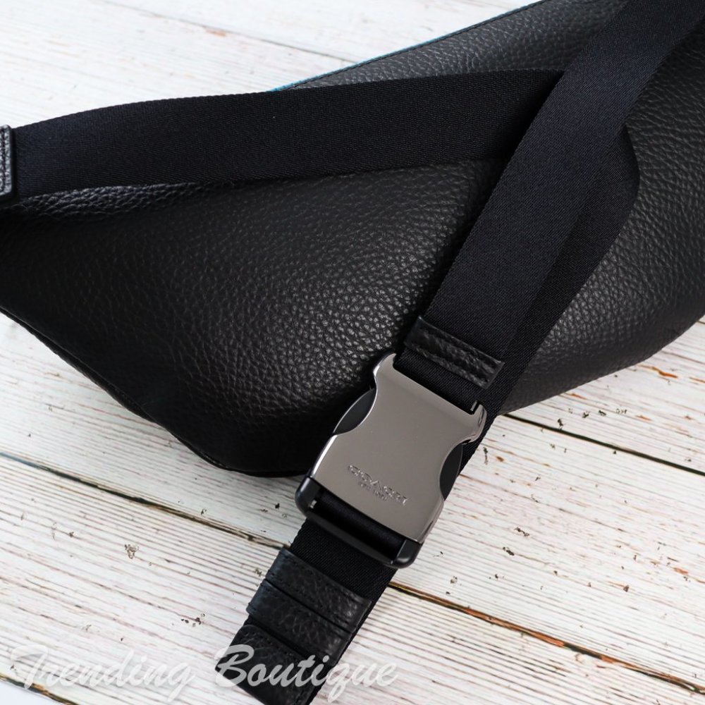 Coach Black and White Graphic Belt Bag - Picture 8 of 12